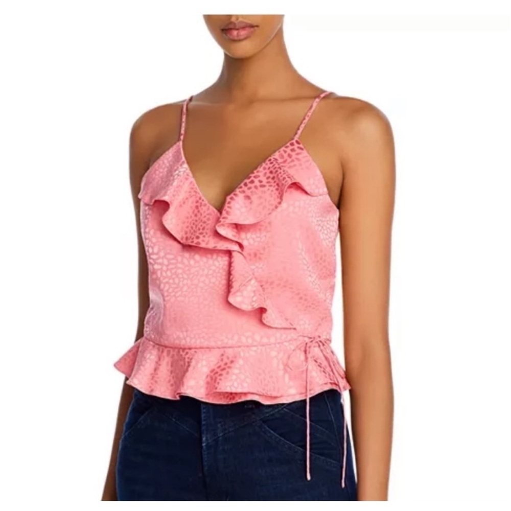 Rebecca Minkoff Cream Ruffled Camisole - Picture 6 of 6